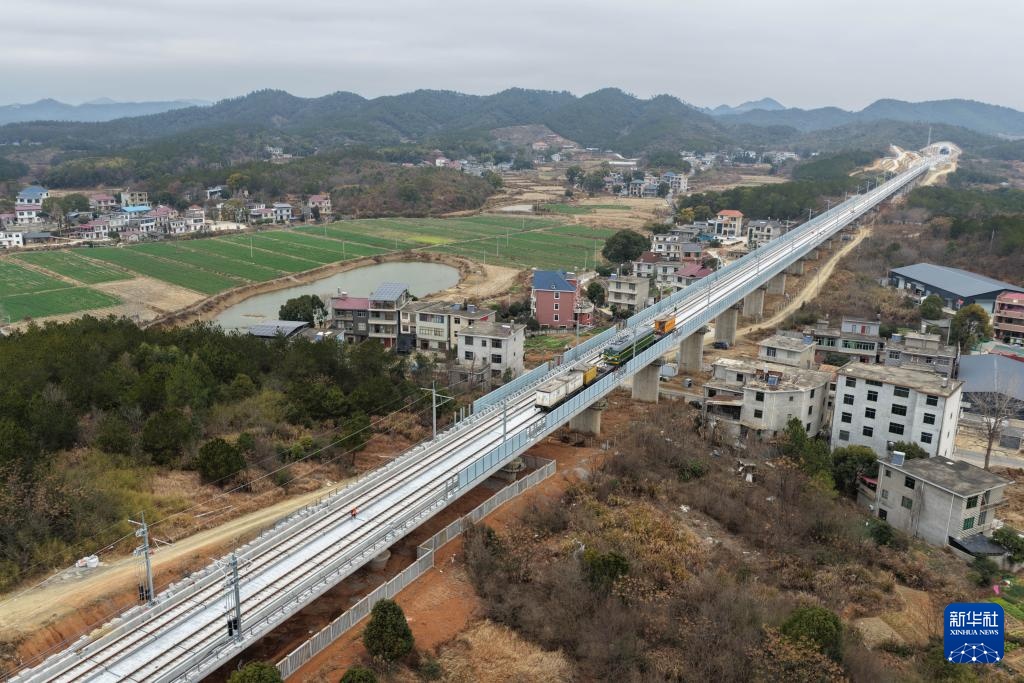 昌九高铁建设进入全面冲刺阶段