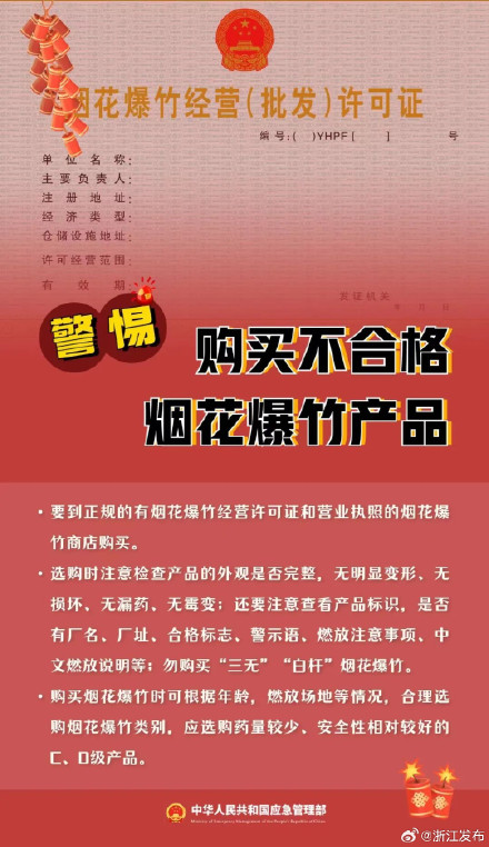 事关烟花爆竹，这些安全底线不能碰