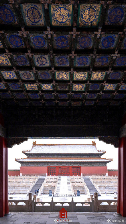 转发收藏！故宫雪景出图氛围感拉满