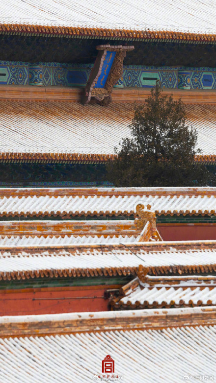 转发收藏！故宫雪景出图氛围感拉满