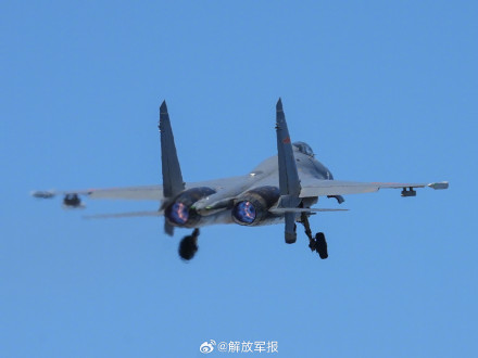 收藏！空军战机训练图上新