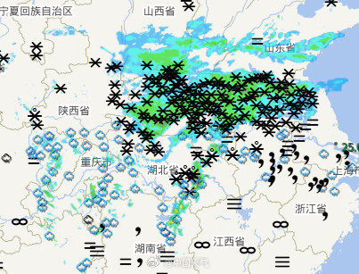 南方的雪来了！雪线正向长江沿线推进