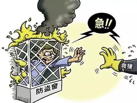 防盗窗锁死逃生路：一场火灾，撕开“三合一”场所的致命谎言