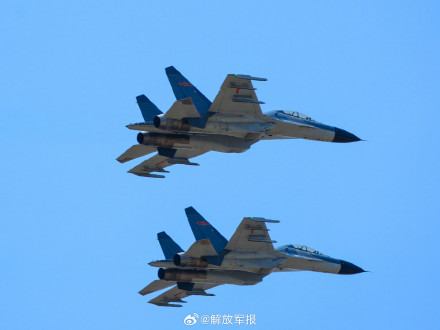 收藏！空军战机训练图上新