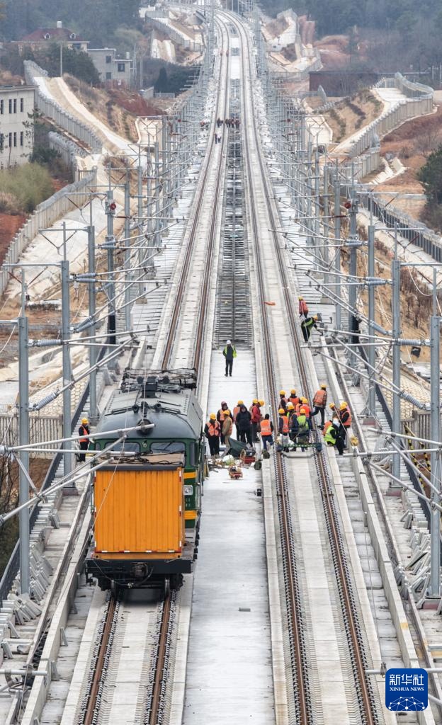 昌九高铁建设进入全面冲刺阶段