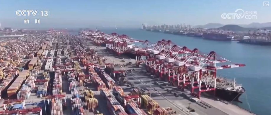 码头新年“上新”万吨巨轮“靠港即开工” 港口“朋友圈”扩容共绘蔚蓝新机遇