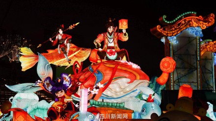 自贡国际恐龙灯会将于1月23日正式亮灯