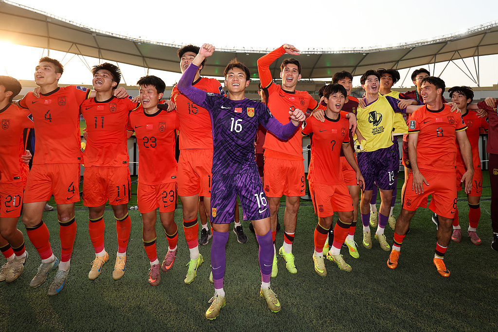 U23男足首进亚洲杯四强，门将李昊“最佳”