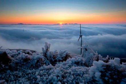 降温预警！桂林资源县雾凇盛宴即将来袭，这份观赏攻略请收好