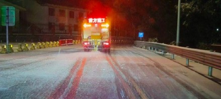 渝东北多条高速迎降雪 辖区高速公路整体运行平稳