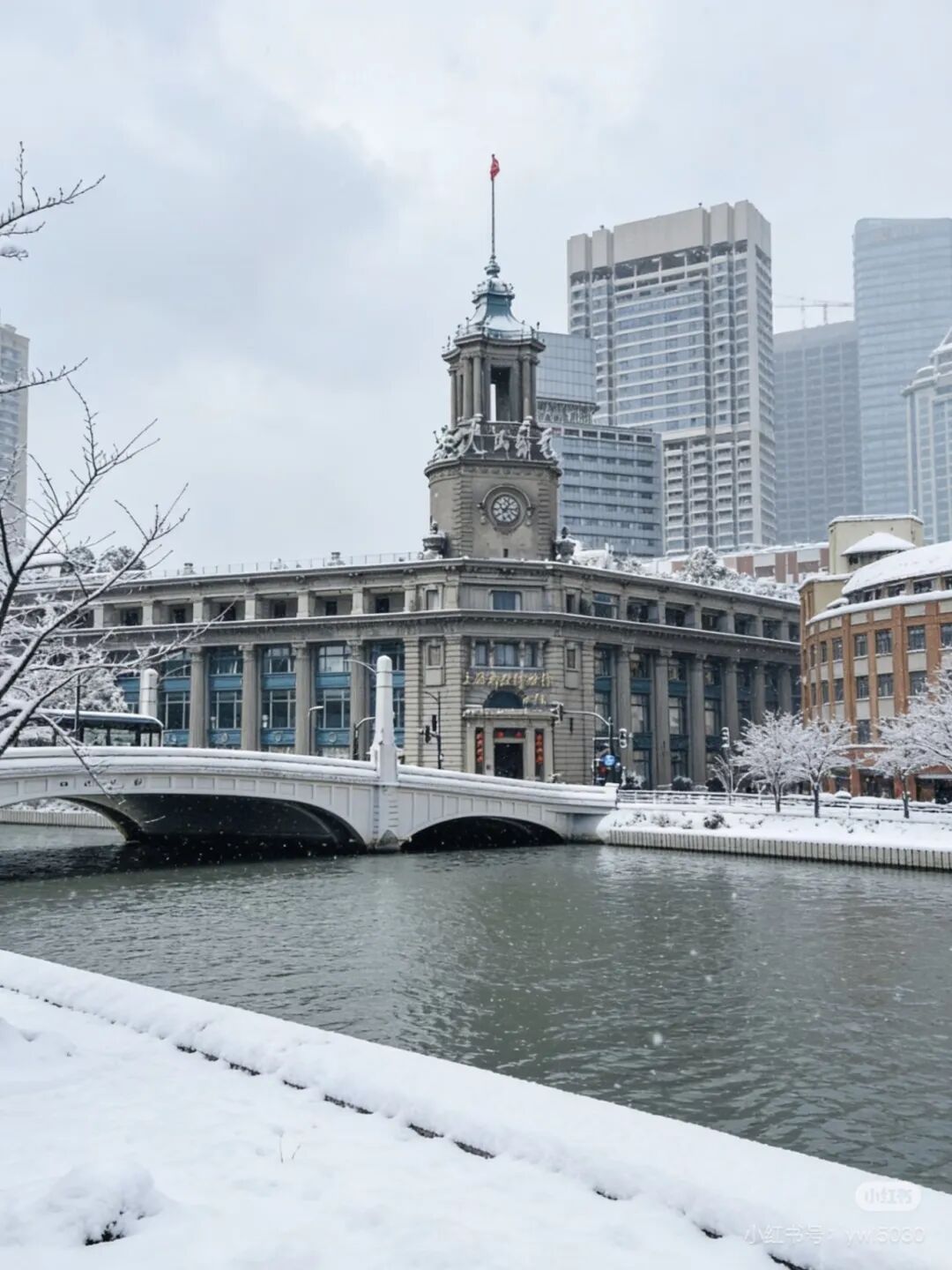 上海下雪了！市区即将-1℃，全市高挂蓝色预警，低温天气一直持续到……