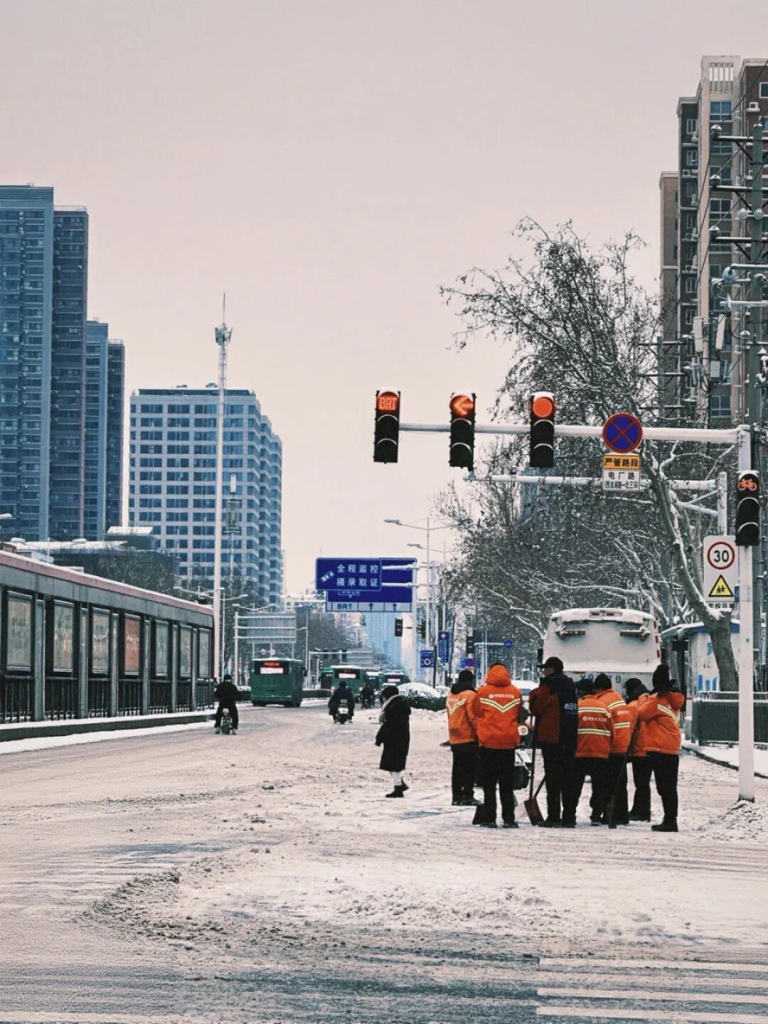 这场雪，真猛！未来三天河南持续低温