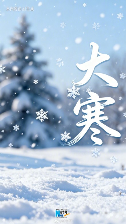 大寒已至，一起期待新春到来