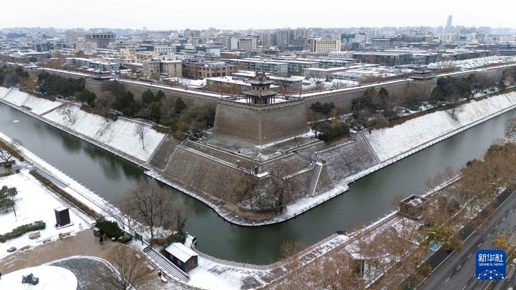 西安护城河水系70余年后首次全线贯通