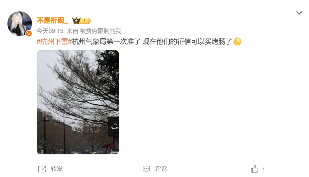 浙江人的朋友圈被雪景刷屏！网友：气象局恢复征信；医生提醒：企鹅步，走起来