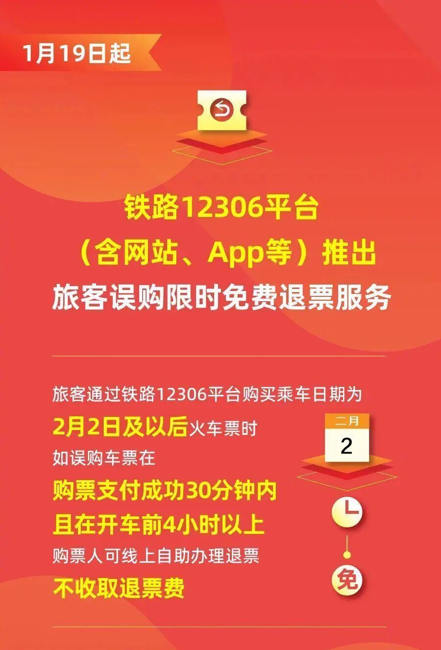 春运便民措施！出行前记得来看看