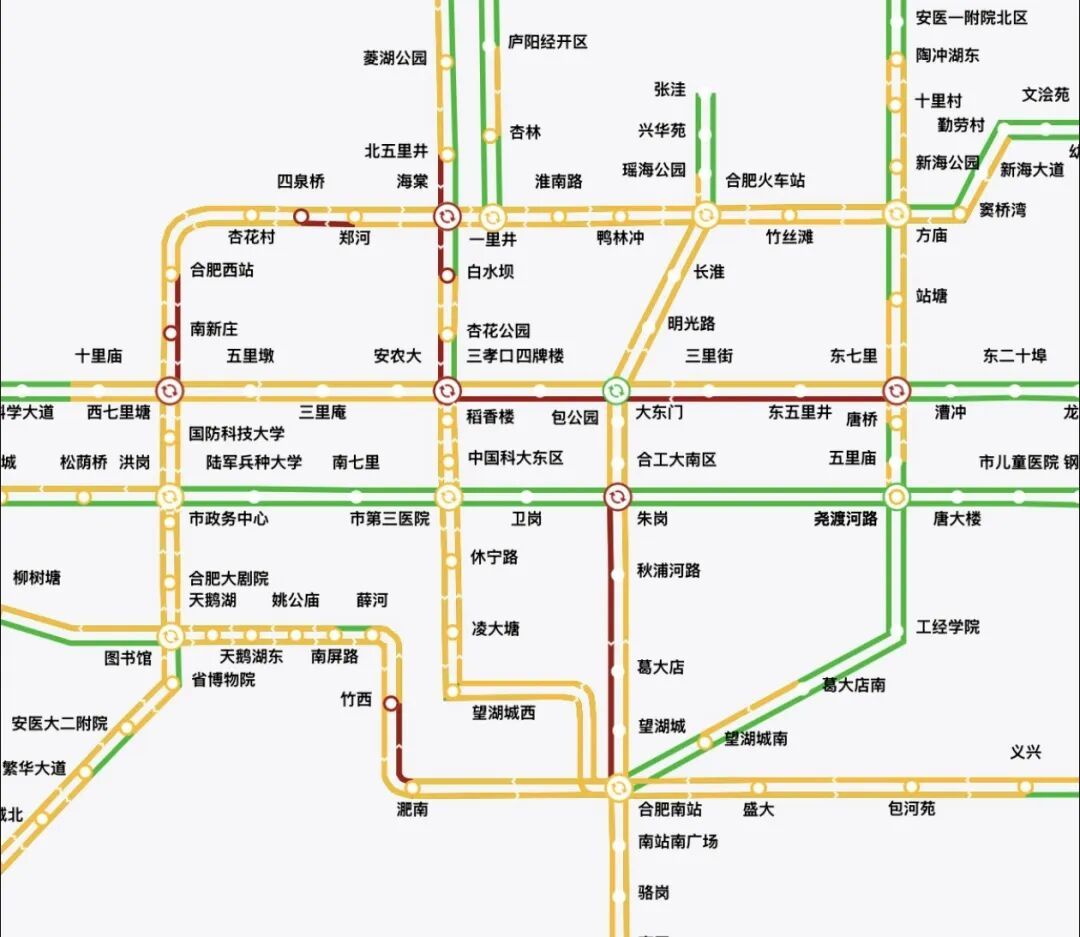 合肥正在降雪！市区多点缓行，地铁客流飙涨，绕城高速封闭