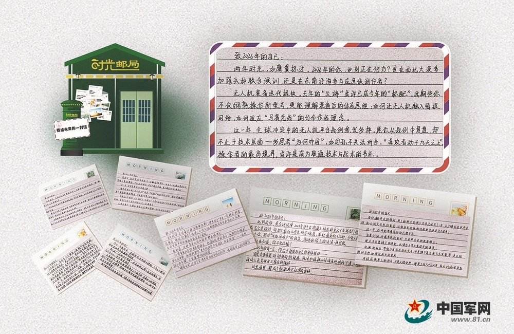 “时光邮局”：给未来的自己写封信