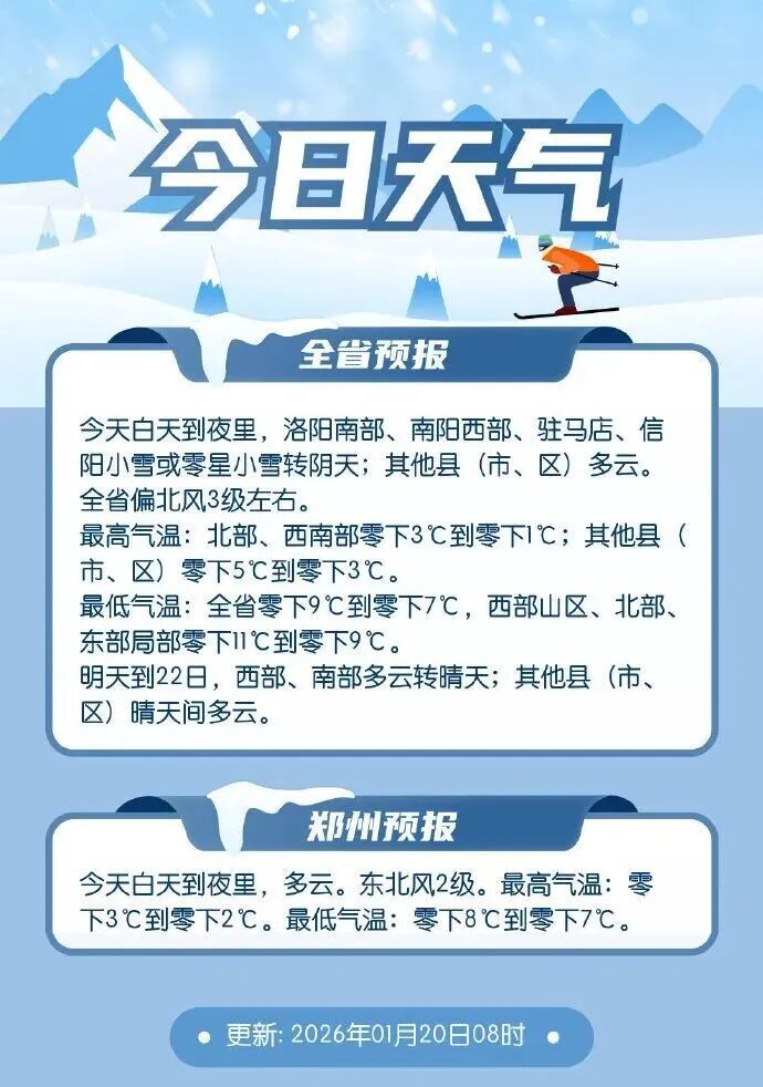 除雪保通进行时！河南发布道路结冰预警