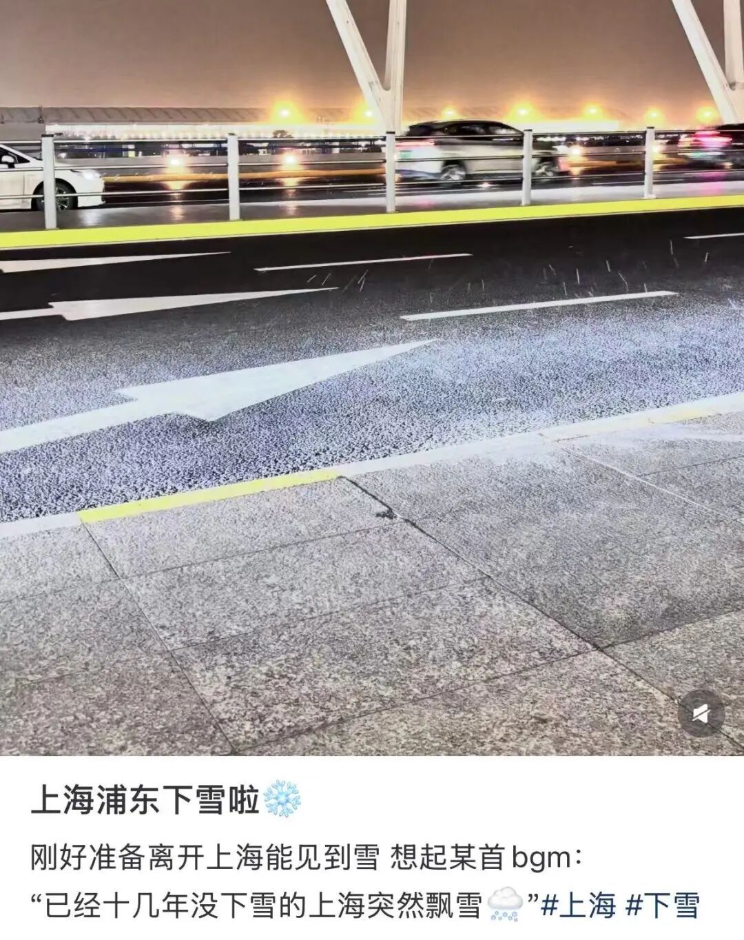 上海下雪了！市区即将-1℃，全市高挂蓝色预警，低温天气一直持续到……