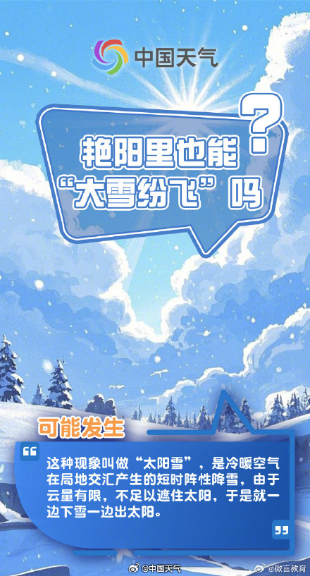 8个雪的冷知识，来看看你知道几个