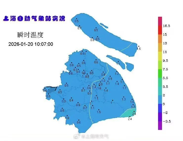 零下6℃要来了！上海还有雪吗？气象台：准备迎接最冷时刻