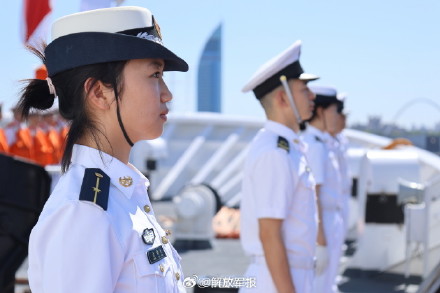 中国海军舰艇首次停靠乌拉圭