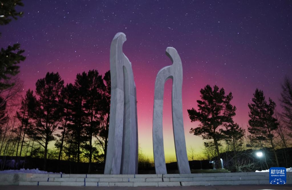 星空相册丨绚丽极光“光临”黑龙江