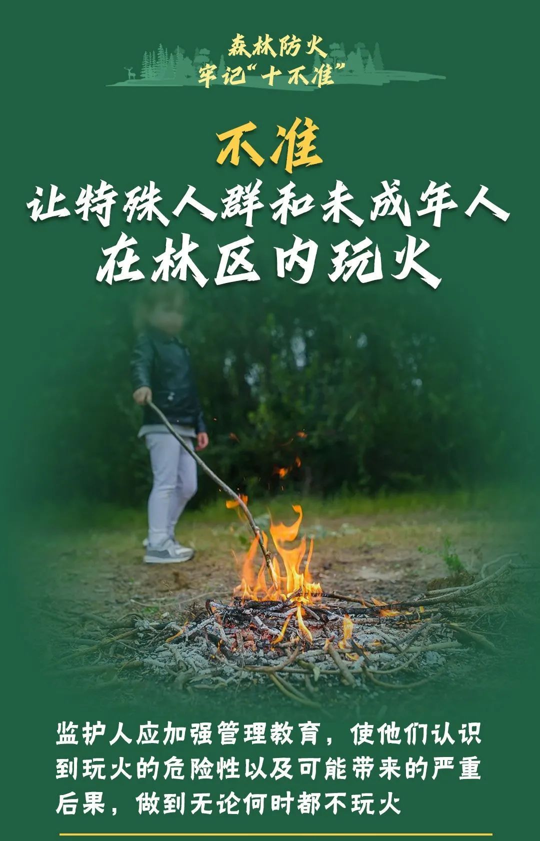 行拘十日！两人随手一个动作，被送进拘留所……森林防火，请谨记以下“十不准”
