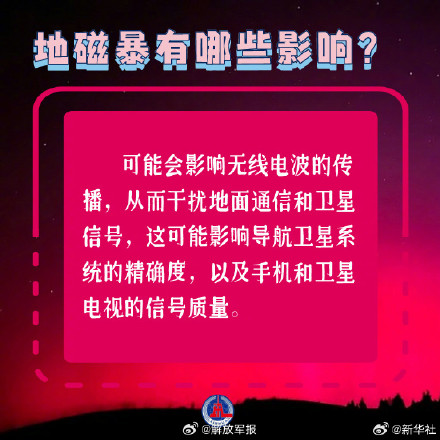 涨知识！一组图了解地磁暴