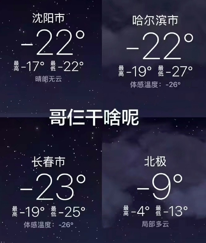 全国多地气温触底 回暖时间表来了