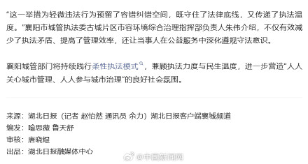 湖北一地扫雪可减免罚款