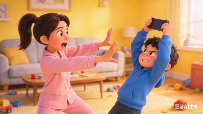 “是你逼我的！”妈妈推门看到一幕瞬间暴怒 儿子不服怒砸十多盆花