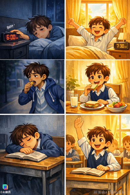 有多少中小学生睡不够？