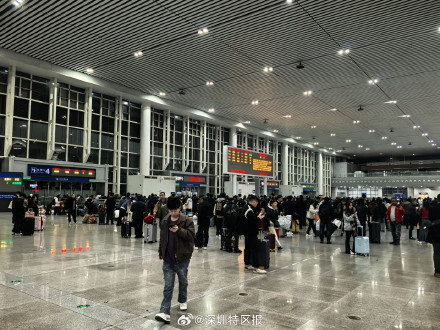 1月26日起，深圳东站列车运行图优化调整