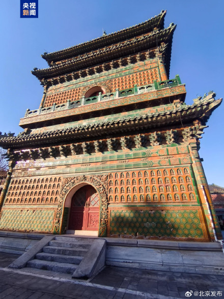 北京北海公园琉璃阁院落完成腾退，“西天梵境”将完整呈现