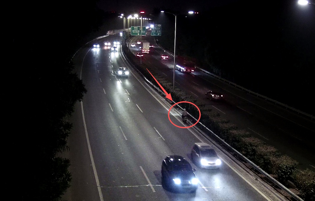 吓飞！深圳一电动车上高速逆行，骑行者：“导航导错了路线”
