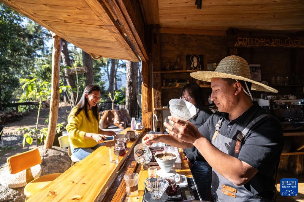 云南临沧:构建咖啡“从种到杯”全产业链 云南临沧:构建咖啡“从种到杯”全产业链