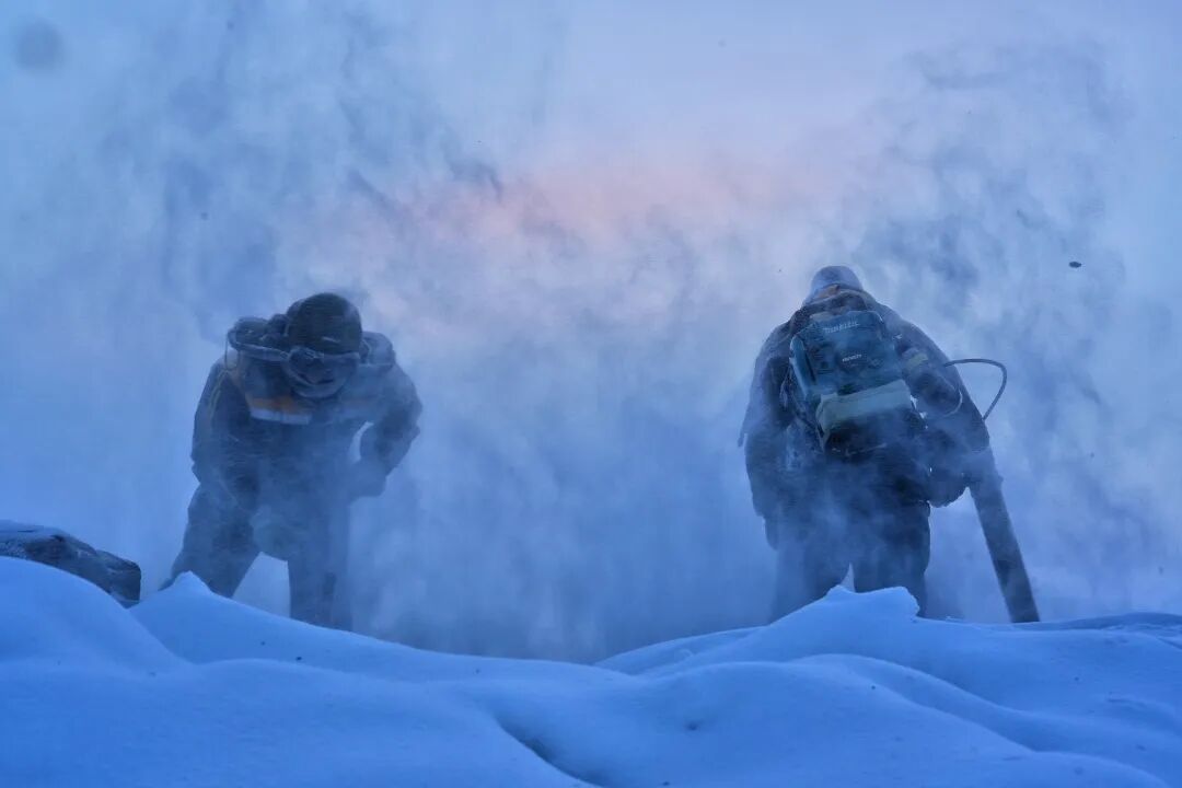 直击-40℃铁路作业现场！