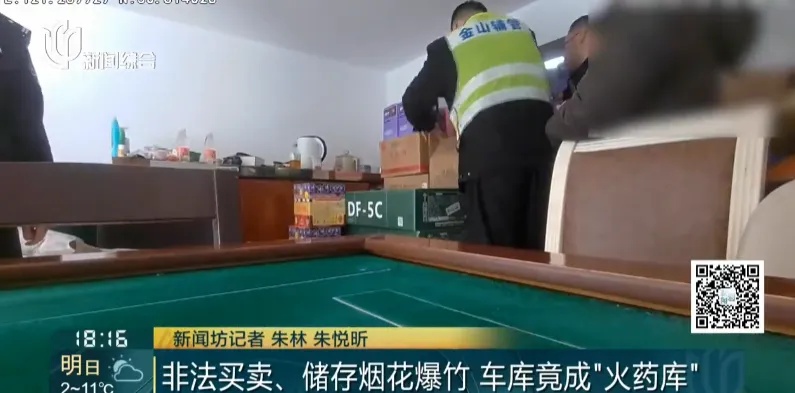 倒吸一口凉气！上海一小区车库竟成“火药库”，当事人已被拘