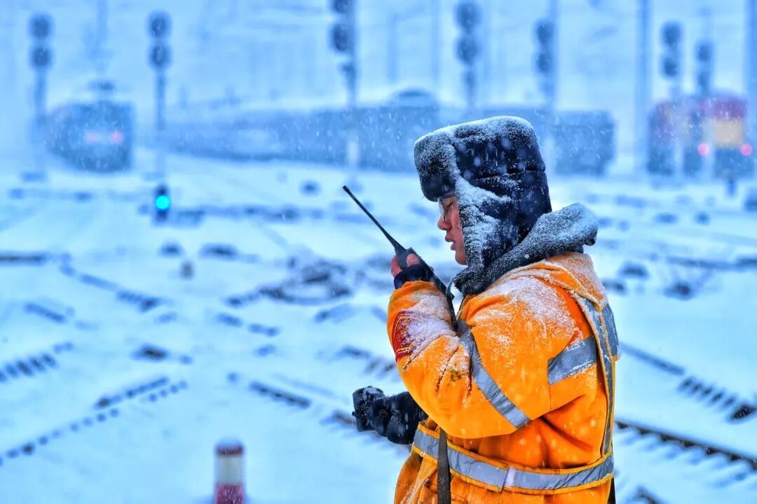 直击-40℃铁路作业现场！
