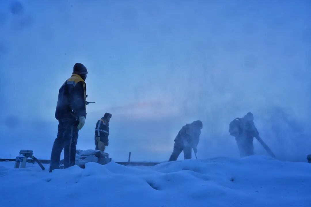 直击-40℃铁路作业现场！