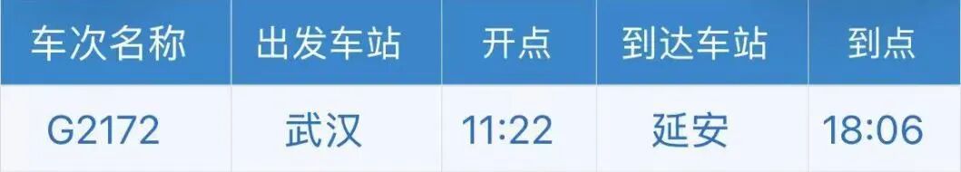 延安首开直达13个省会级城市动车组列车！