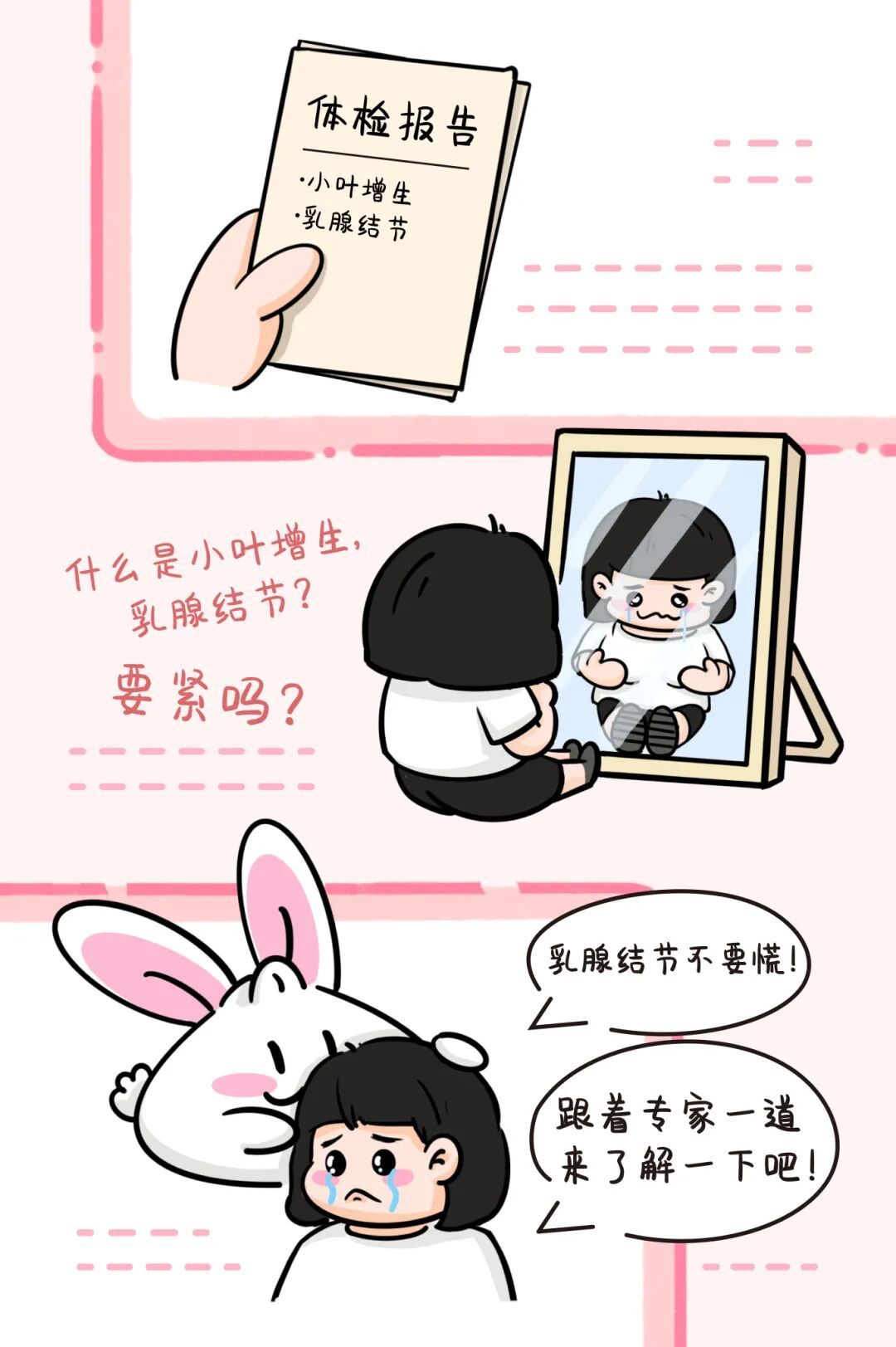 乳腺报告“异常”别焦虑！这可能是身体在和你“撒娇”