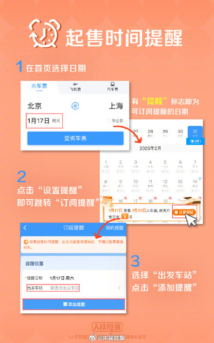 转存！春运买火车票全攻略来了