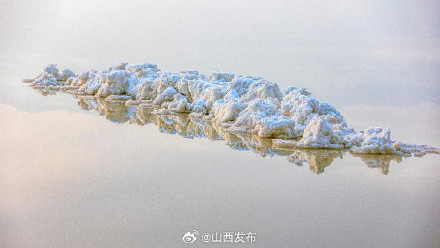 冬日限定 盐湖“硝花”绽放