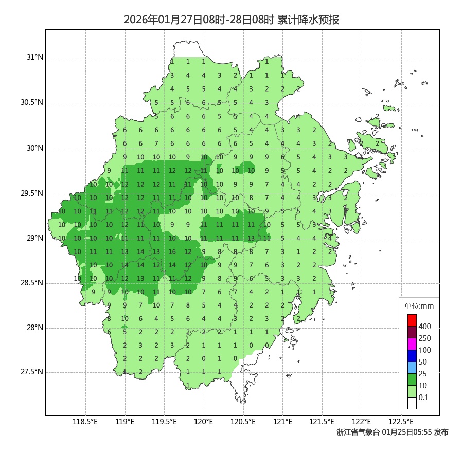 浙江今天最高气温过20℃？下周两股冷空气来袭！雨水+大风+降温，山区可能又见雨雪