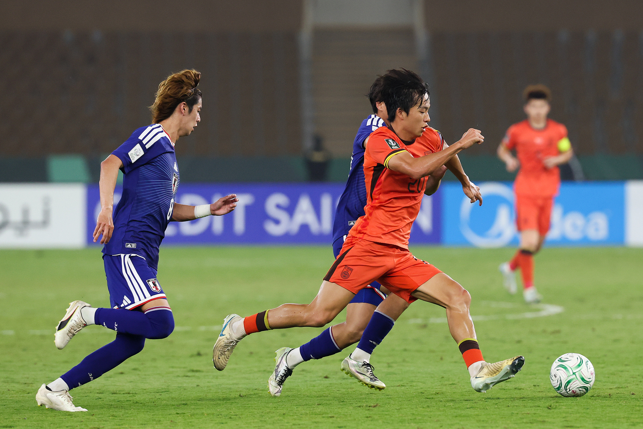 中国队获得U23男足亚洲杯亚军