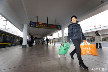 广州站全面进入高铁时代