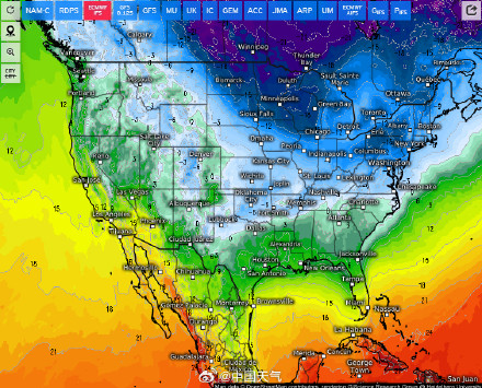 正在席卷美国的冬季风暴有多强